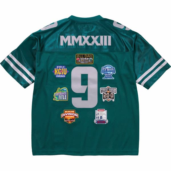 Supreme Championships Football Jersey - Dark Teal (front)