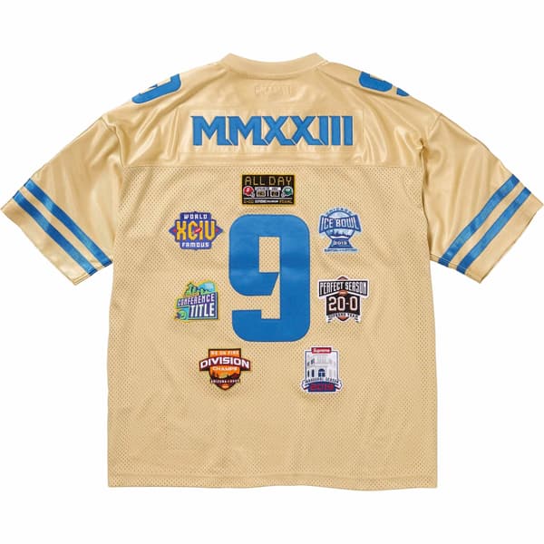 Supreme Championships Football Jersey - Gold (front)