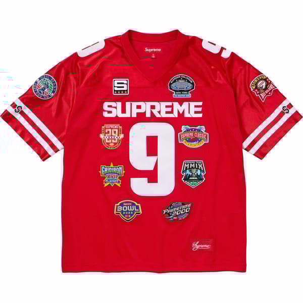 Supreme Championships Football Jersey - Red (front)