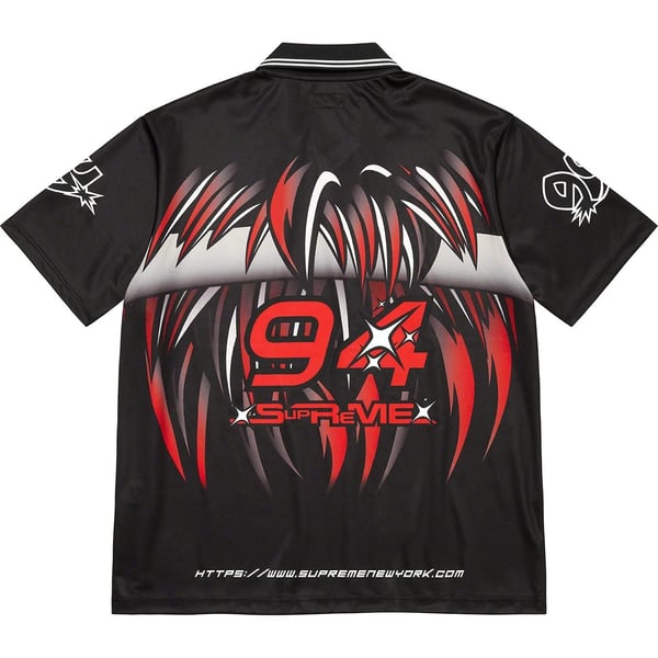 Supreme Character Soccer Jersey - Black (front)