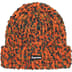 Supreme Chenille Beanie - Orange (front)