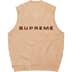 Supreme Chenille Sweater Vest - Beige (front)