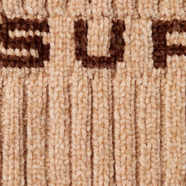 Supreme Chenille Sweater Vest - Beige (front)