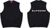 Supreme Chenille Sweater Vest - Black (front)