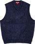 Supreme Chenille Sweater Vest - Navy (front)