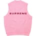 Supreme Chenille Sweater Vest - Pink (front)
