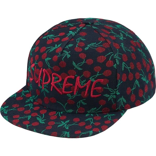 Supreme Cherries 5-Panel - Indigo (front)