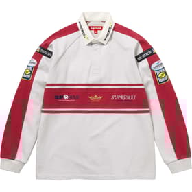Supreme Chest Stripe Rugby Stone