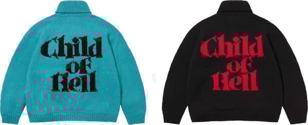 Supreme Child Of Hell Cowichan Sweater - Product Image