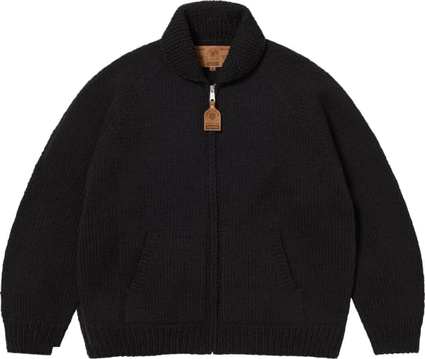 Supreme Child Of Hell Cowichan Sweater - Black (front)
