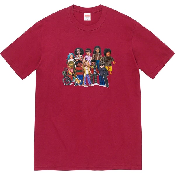 Supreme Children Tee - Cardinal (front)