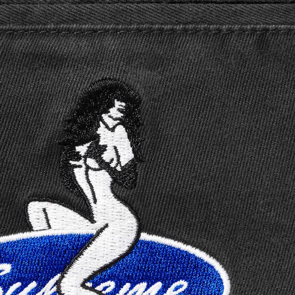 Supreme Chino Pant - Black (front)