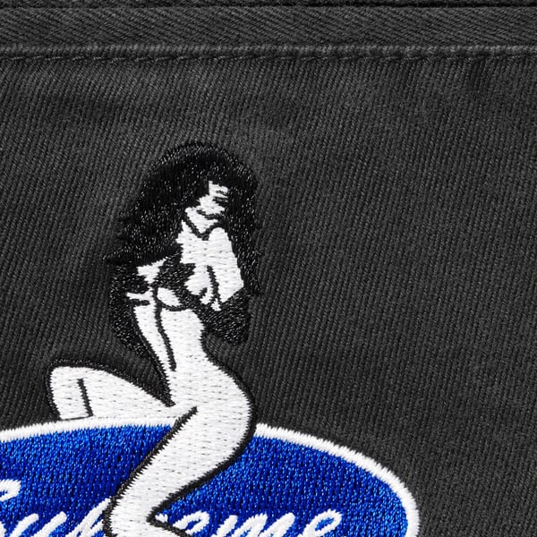 Supreme Chino Pant - Black (front)