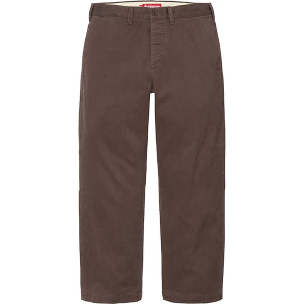 Supreme Chino Pant - Brown (front)