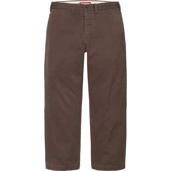 Supreme Chino Pant - Brown (front)