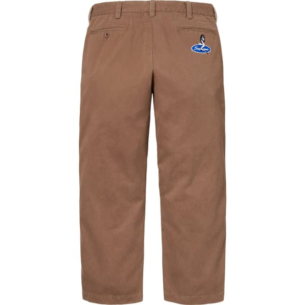 Supreme Chino Pant - Brown (front)