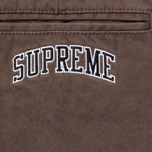 Supreme Chino Pant - Brown (front)