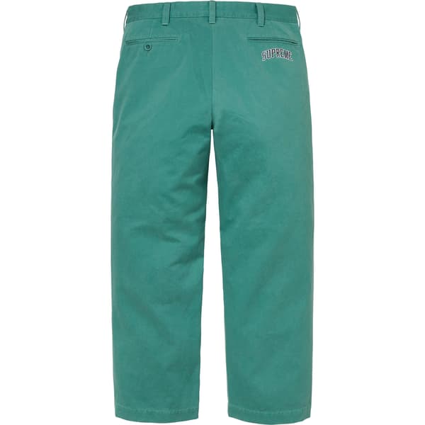 Supreme Chino Pant - Dark Mint (front)