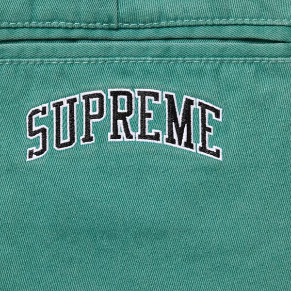 Supreme Chino Pant - Dark Mint (front)