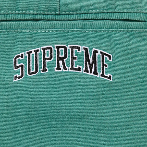 Supreme Chino Pant - Dark Mint (front)