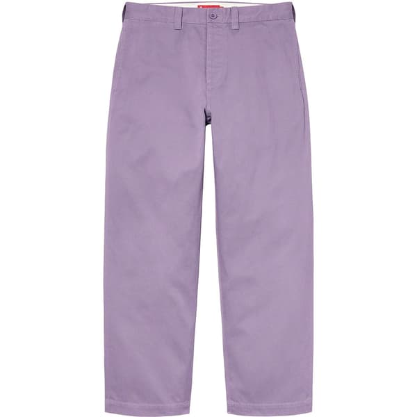 Supreme Chino Pant - Dusty Purple (front)