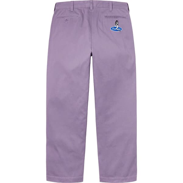 Supreme Chino Pant - Dusty Purple (front)