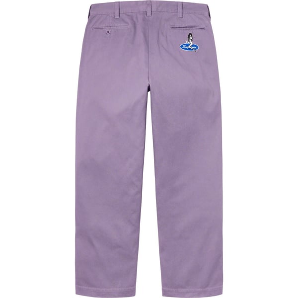 Supreme Chino Pant - Dusty Purple (front)