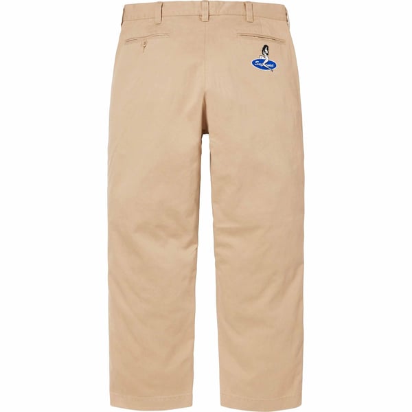Supreme Chino Pant - Khaki (front)