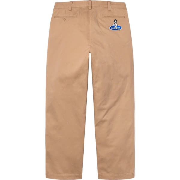 Supreme Chino Pant - Khaki (front)