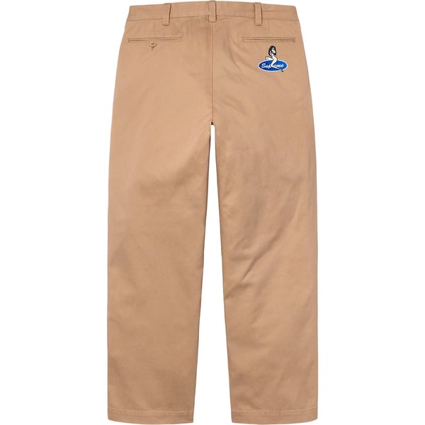 Supreme Chino Pant - Khaki (front)