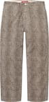 Supreme Chino Pant - Leopard (front)