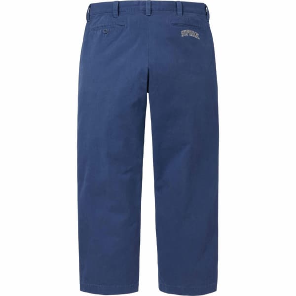 Supreme Chino Pant - Light Navy (front)