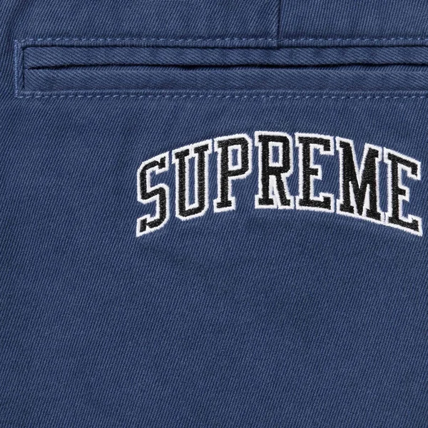 Supreme Chino Pant - Light Navy (front)