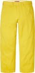 Supreme Chino Pant - Lime Yellow (front)
