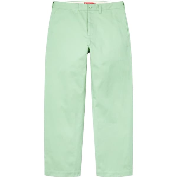 Supreme Chino Pant - Mint (front)