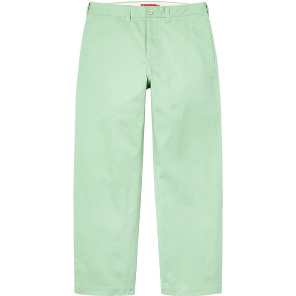 Supreme Chino Pant - Mint (front)