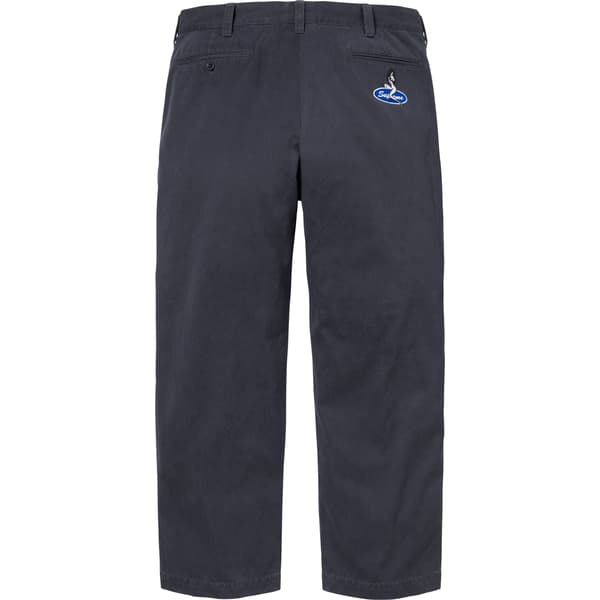 Supreme Chino Pant - Navy (front)