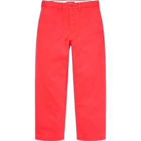 Supreme Chino Pant Neon Red