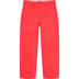 Supreme Chino Pant - Neon Red (front)