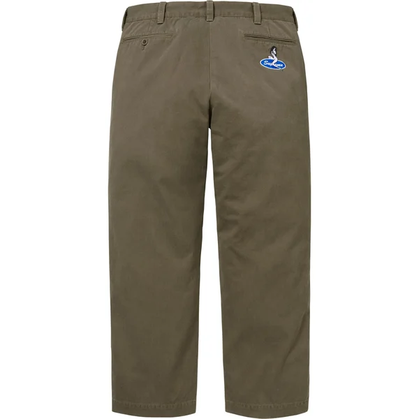 Supreme Chino Pant - Olive (front)