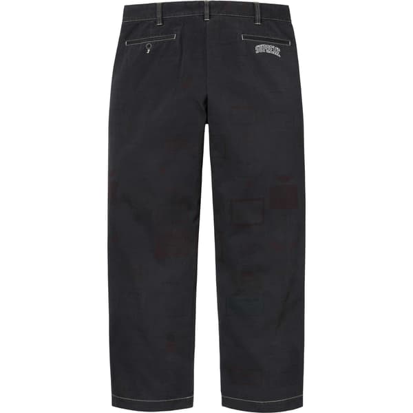 Supreme Chino Pant - Overdyed Labels (front)