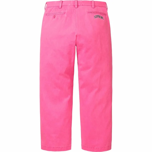Supreme Chino Pant - Pink (front)