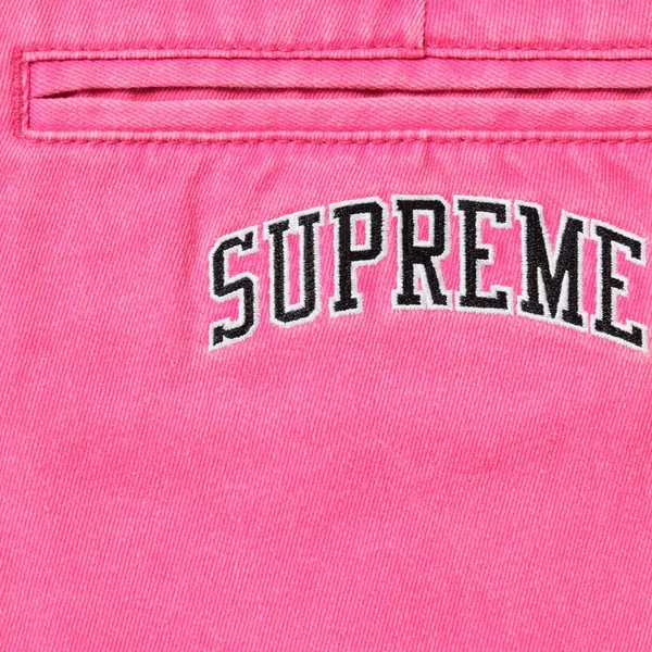 Supreme Chino Pant - Pink (front)