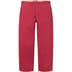 Supreme Chino Pant - Red (front)