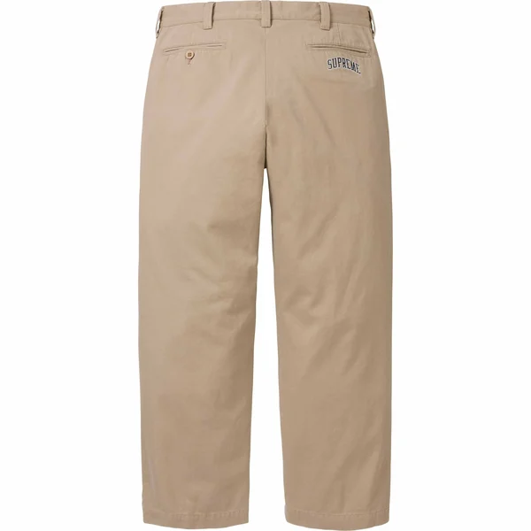 Supreme Chino Pant - Tan (front)