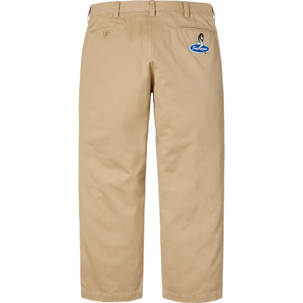 Supreme Chino Pant - Tan (front)