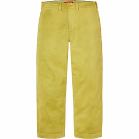 Supreme Chino Pant Washed Green