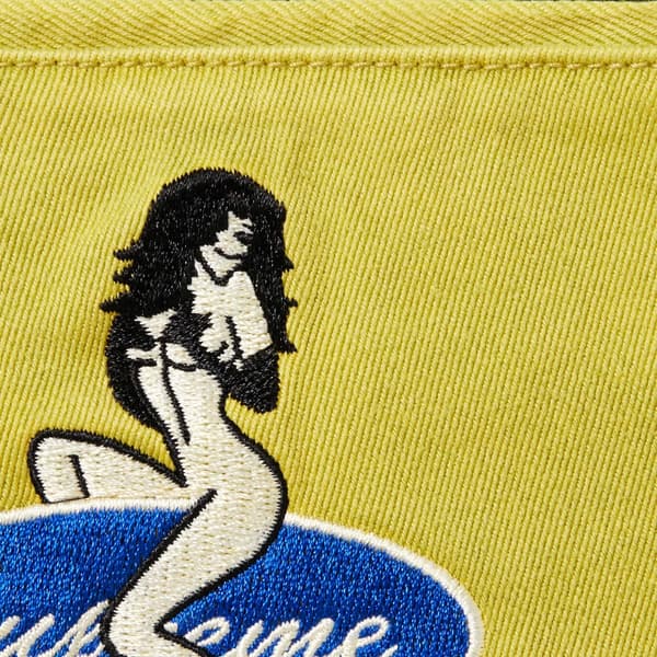 Supreme Chino Pant - Washed Green (front)