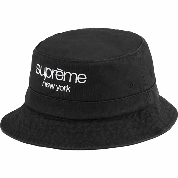 Supreme Chino Twill Crusher - Black (front)