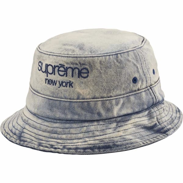 Supreme Chino Twill Crusher - Dirty Indigo (front)